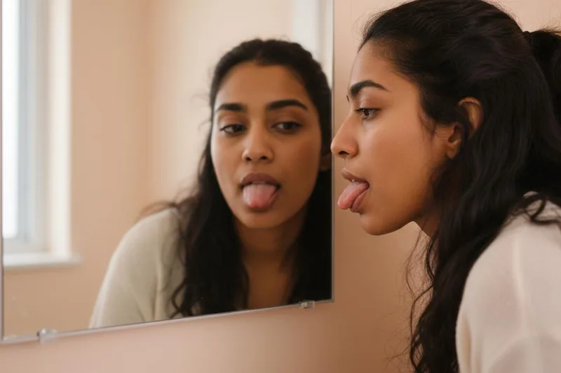 කණ්ණාඩියෙන් බලද්දී ඔයාගෙත් දිවේ රැලි වගේ පේනවද? (Scalloped Tongue) අපි මේ ගැන කතා කරමු
