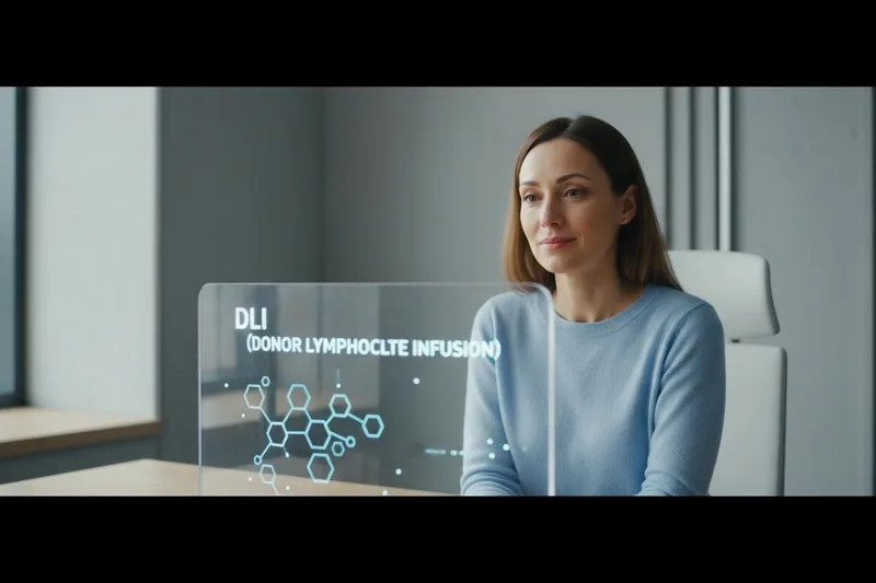 Ass d'Krankheet no der Kriibsbehandlung zréckkomm? Loosst eis iwwer DLI (Donor Lymphozyteninfusioun) schwätzen.