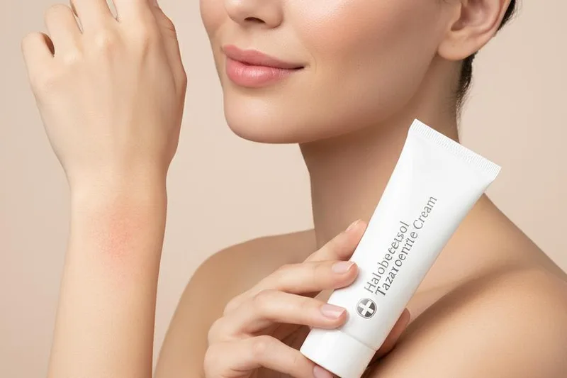 Naha urang kedah terang ngeunaan krim ieu (Halobetasol; Tazarotene) pikeun psoriasis?