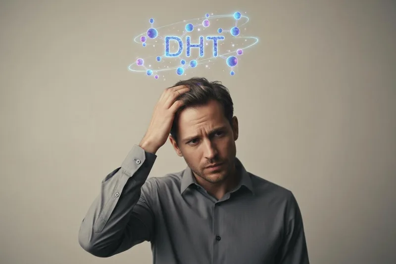 Leswi u faneleke u swi tiva hi homoni ya DHT (Dihydrotestosterone) .