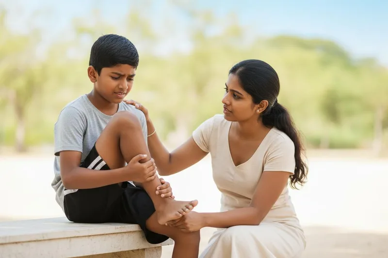 Naha anak anjeun ogé ngawadul yén keuneungna nyeri nalika anjeunna lumpat sareng ulin? Hayu urang diajar ngeunaan Panyakit Sever (Calcaneal Apophysitis)