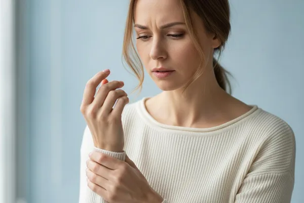 Deet däi Handgelenk och wéi? Kéint dat Handgelenk-Arthritis sinn.