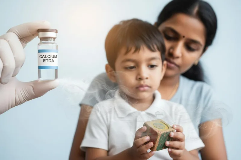 ඊයම් (Lead) විෂවීමකට ප්රතිකාරයක්: කැල්සියම් EDTA (Calcium EDTA) එන්නත ගැන ඔබ දැනගත යුතු දේ