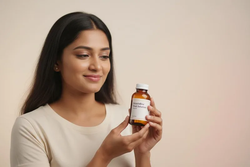 Hayu urang diajar ngeunaan Nizatidine Oral Solution, ubar cair anu dianggo pikeun gastritis sareng maag.