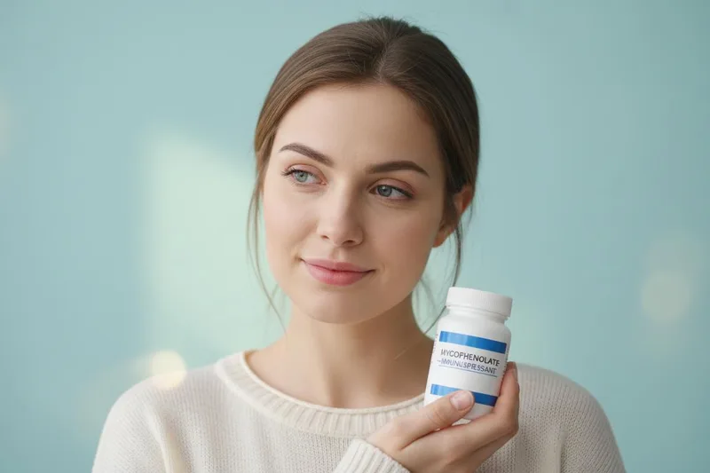 Mina míaƒo nu tso atike si nye Mycophenolate, si wonana le ŋutinuwo dodo vɔ megbe ŋu.