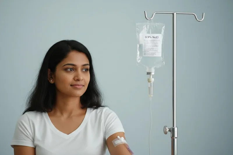 சலைன் என்றால் என்ன? (நரம்பு வழி திரவங்கள்)