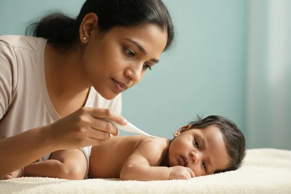 පොඩිත්තන්ගේ උණ හරියටම බලමුද? ගුද මාර්ගයෙන් උණ බලන (Rectal Temperature) නිවැරදි ක්රමය