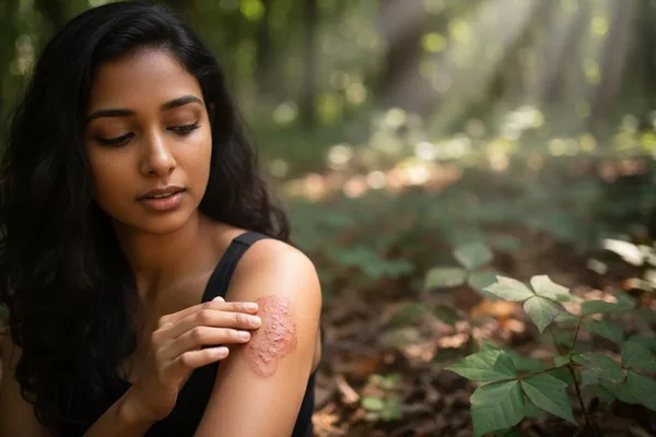 ඔයා අහලා තියෙනවද 'Poison Ivy' ගැන? (Poison Ivy) අපි මේ භයානක ශාකය ගැන දැනගමු!