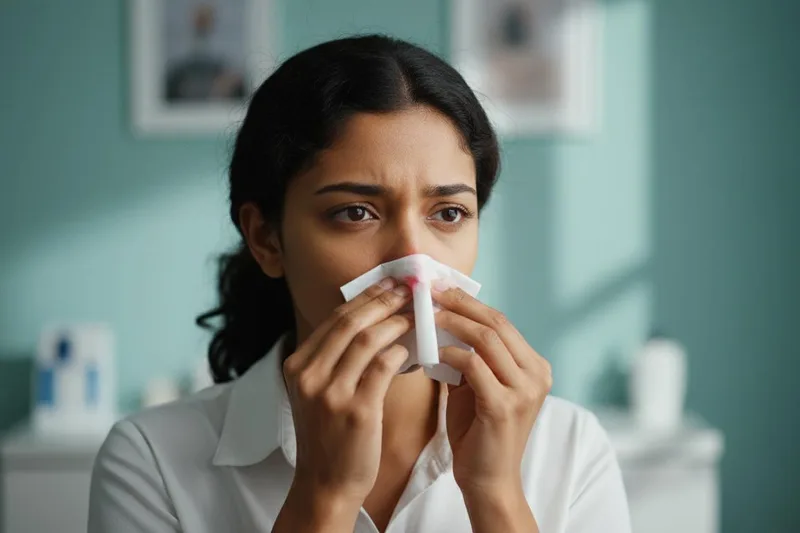 ඔයාටත් නිතරම නහයෙන් ලේ එනවද? (Nosebleed) අපි මේ ගැන කතා කරමු!