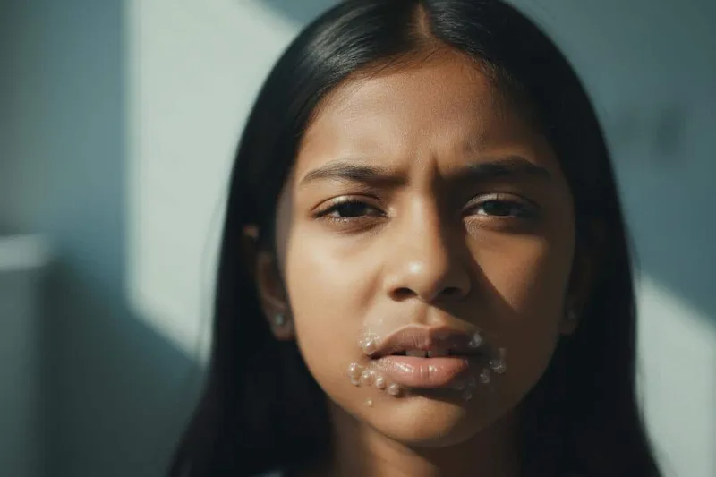 ඔයාගේ බබාගේ කට වටේ පුංචි වතුර බිබිලි ඇවිල්ලද? මේ උණ බිබිලි (Cold Sores / Fever Blisters) ගැන දැනගමුද?