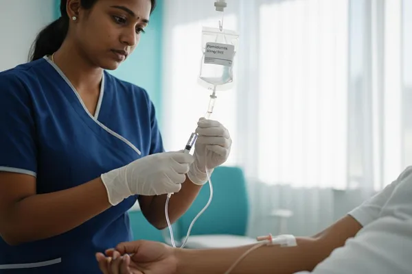 Per què et donen una injecció de pamidronat? Parlem-ne simplement (Injecció de pamidronat)