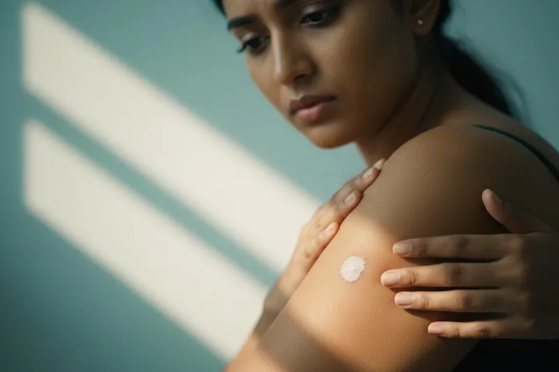 ඔයාගේ සමේ මේ වගේ සුදු ලප, කැසීම තියෙනවද? අපි කතා කරමු ලයිකන් ස්ක්ලෙරෝසස් (Lichen Sclerosus) ගැන!