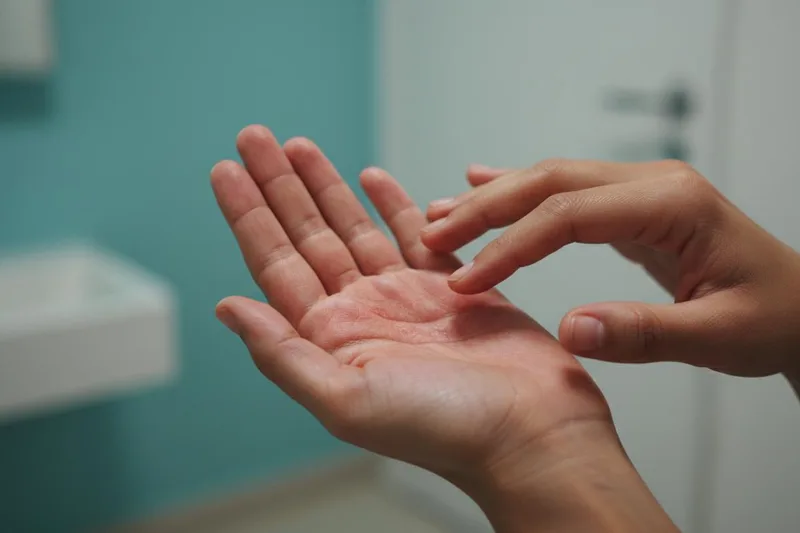 Tens les mans vermelles i et piquen? Podria ser la tinea de manuum!