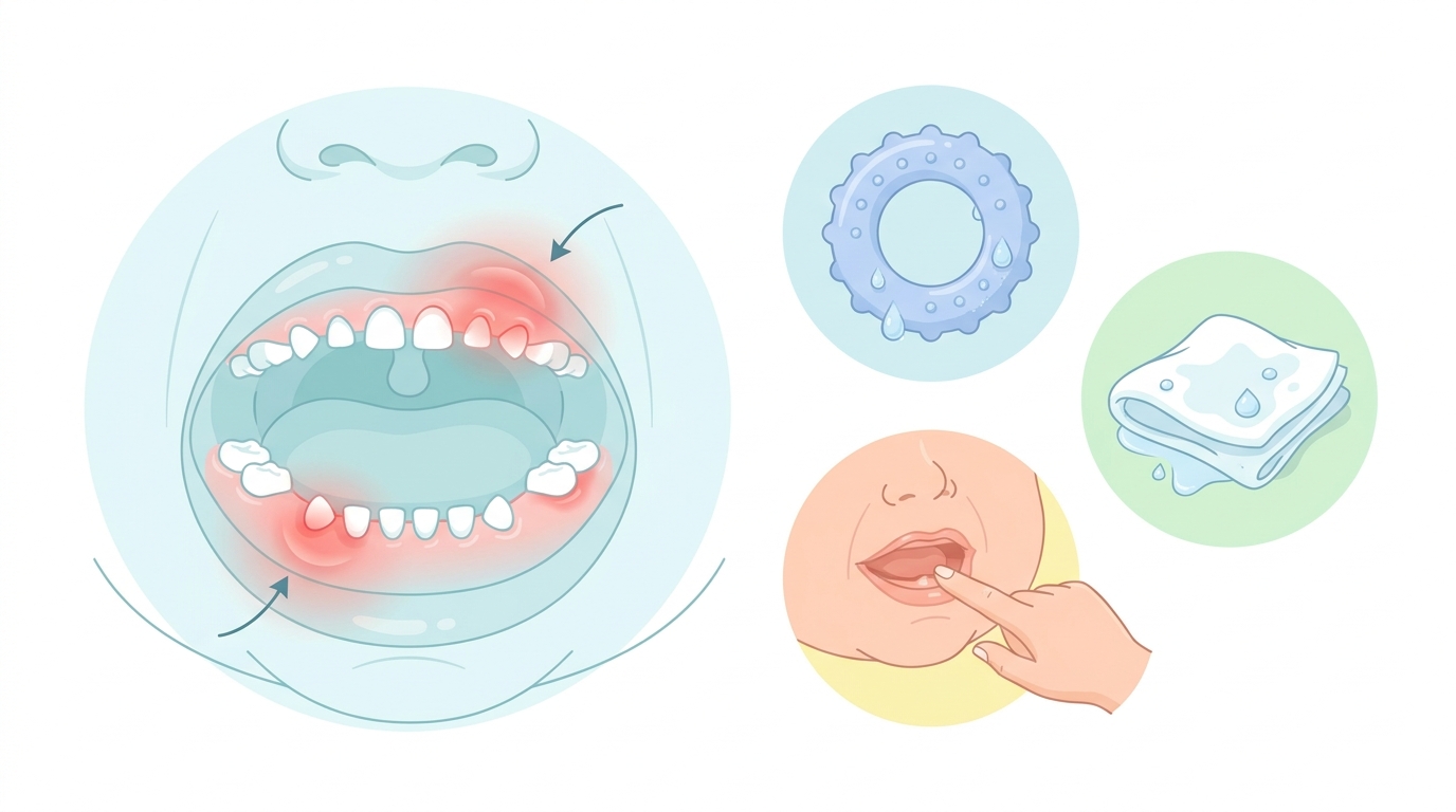 ඔයාගේ බබාටත් දත් එනවද? මේ අමාරු කාලෙට (Teething Syndrome) මුහුණ දෙන්නේ කොහොමද? Infographic