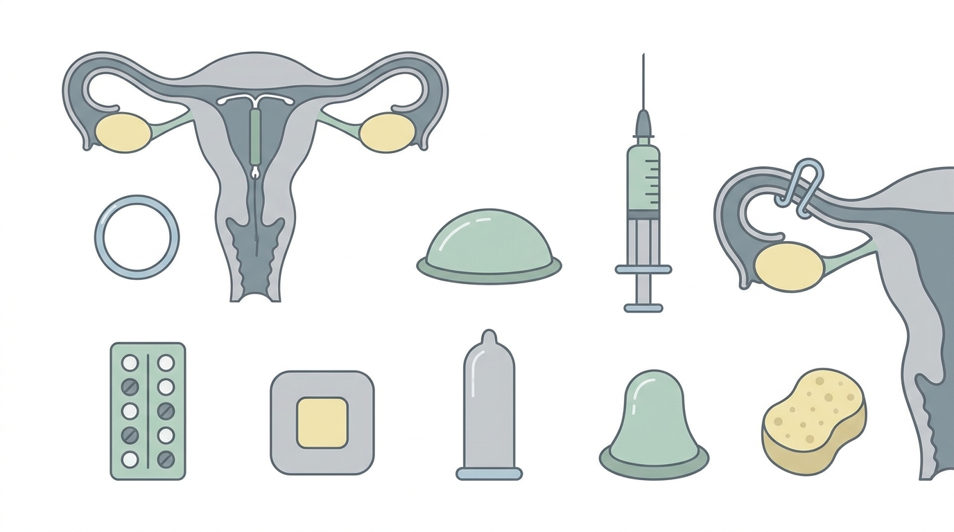 ඔබේ පවුල සැලසුම් කරන්න හොඳම ක්රමය මොකක්ද? (Birth Control Options) අපි කතා කරමු! Infographic