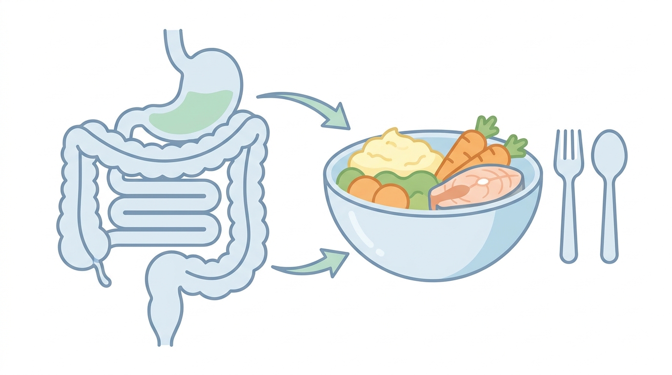 ඔයාගේ බඩට පහසු, මෘදු ආහාර වේලක් (Gastrointestinal Soft Diet) ගැන දැනගමුද? Infographic