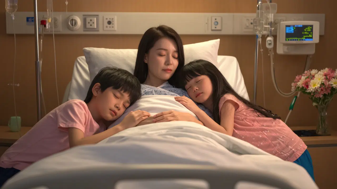 一篇关于高血压的文章的病房插图