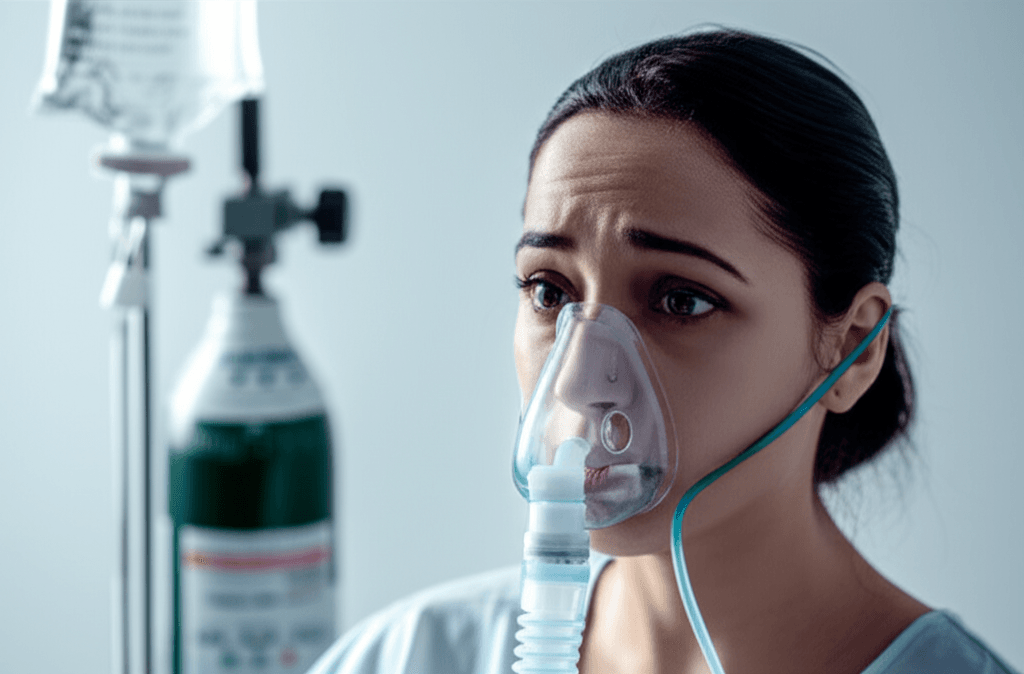 හදිසි අවස්ථාවකදී දෙන මේ ඔක්සිජන් මාස්ක් එක ගැන දන්නවද? (Non-Rebreather Mask)