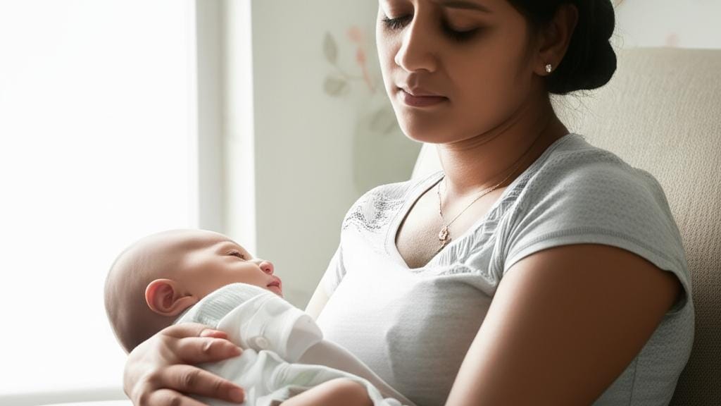 Sentindo-se triste após o parto? Vamos conversar sobre depressão pós-parto.