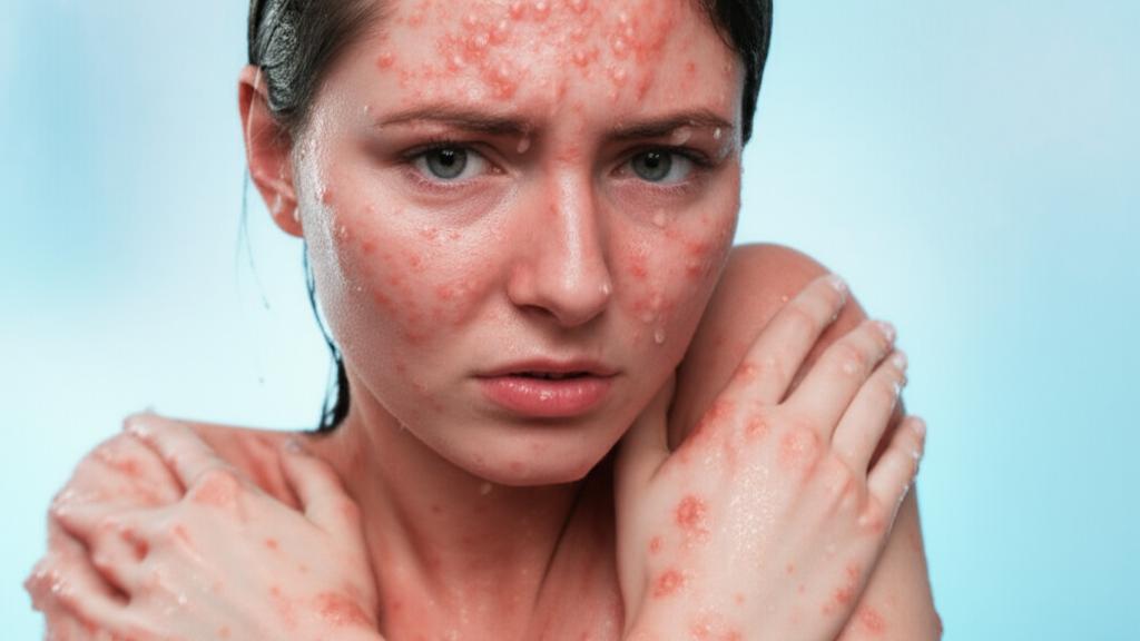 වතුර ඇඟේ ගෑවුණාම ඇඟ කසනවද? පලු දානවද? මේ දුර්ලභ ආසාත්මිකතාව (Aquagenic Urticaria) ගැන දැනගමු