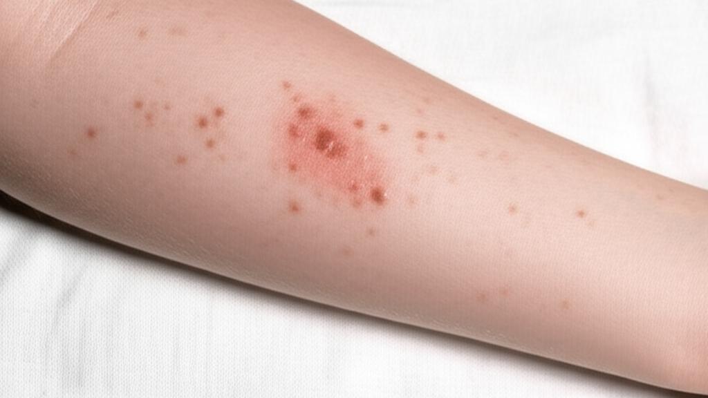 Is a brown spot on your body turning red and itchy when you rub it? This could be Urticaria Pigmentosa!