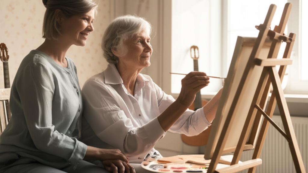 ඇල්සයිමර් රෝගයෙන් (Alzheimer's Disease) පෙළෙන ඔබේ ආදරණීයයාට සහනයක් දෙන්න කලා සහ සංගීත චිකිත්සාවෙන් පුළුවන්! ඇල්සයිමර් රෝගයෙන් (Alzheimer’s Disease) පෙළෙන ඔබේ ආදරණීයයාට සහනයක් දෙන්න කලා සහ සංගීත චිකිත්සාවෙන් පුළුවන්!