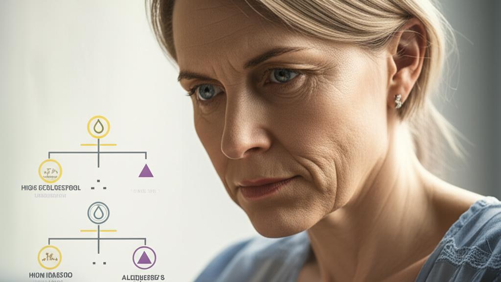 Do genes linked to high cholesterol and high blood pressure increase the risk of Alzheimer's?