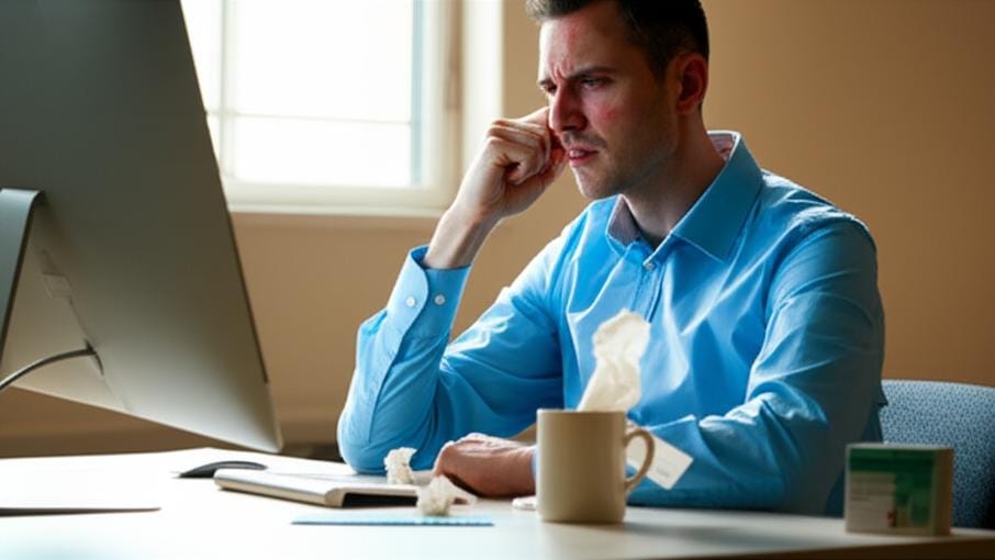 ඔෆිස් එකේදී එන Allergy එකෙන් වැඩත් අවුල්ද? (Workplace Allergies) අපි මේ ගැන කතා කරමු!