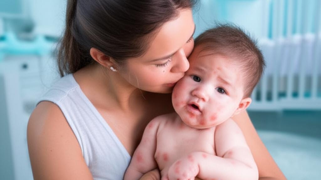 Does your baby have eczema? Let's talk about allergies and eczema!