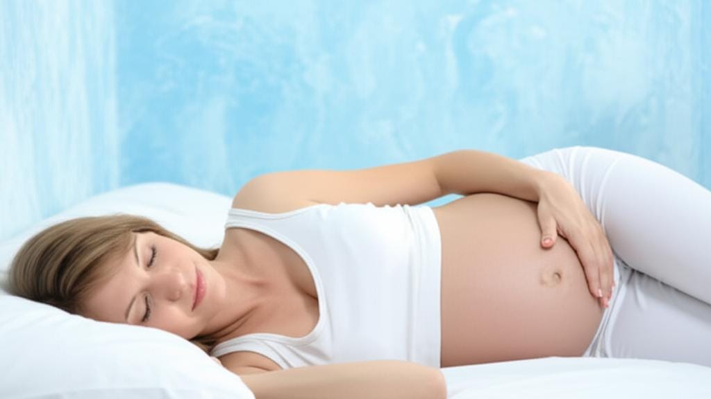 Como você deve dormir durante a gravidez? (Posições para dormir na gravidez)
