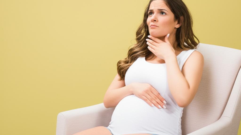Does your throat hurt during pregnancy? (Sore Throat) Let's find out everything about this!
