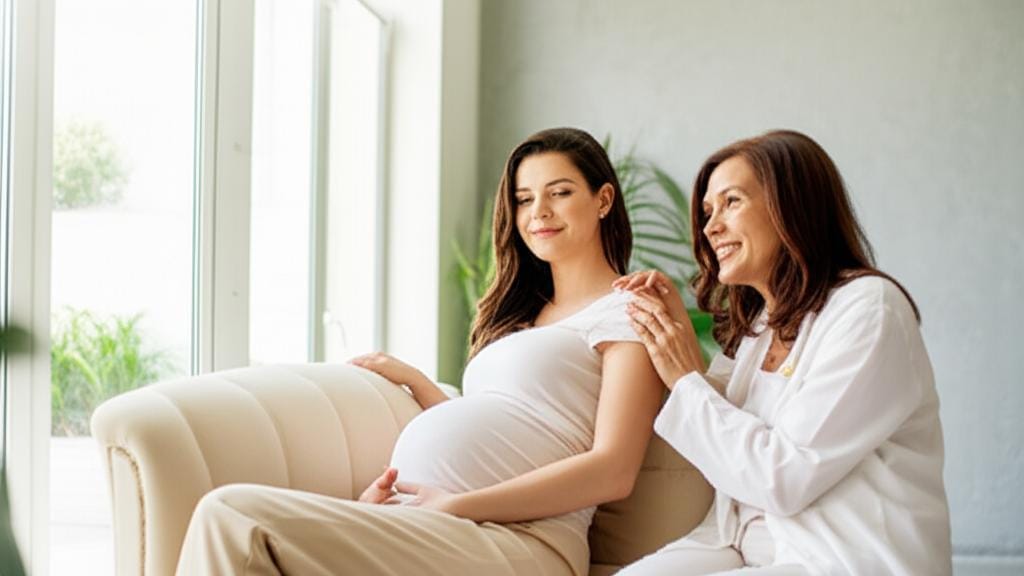 Sua companheira durante a gravidez: os diferentes aspectos da obstetrícia