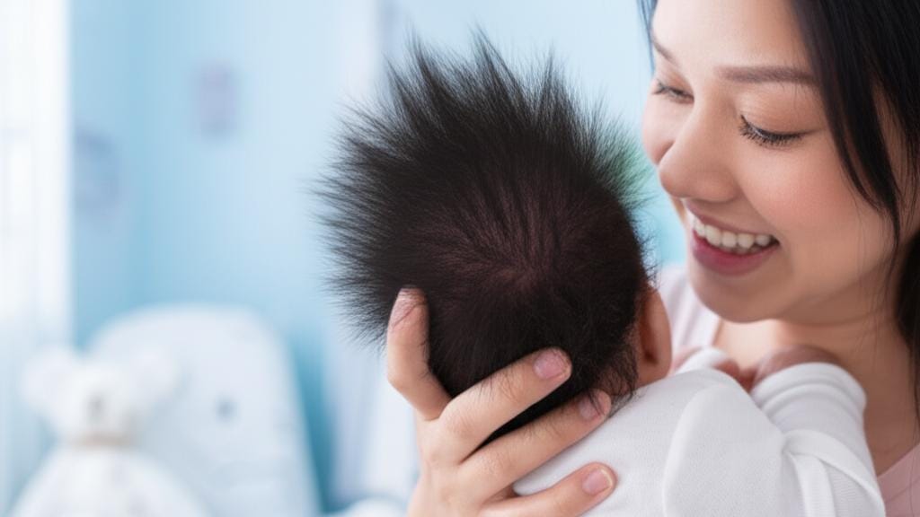 ඔයාගේ බබාත් ගොඩක් කොණ්ඩෙත් එක්කද ඉපදුණේ? (Baby Hair) අපි මේ ගැන කතා කරමු!