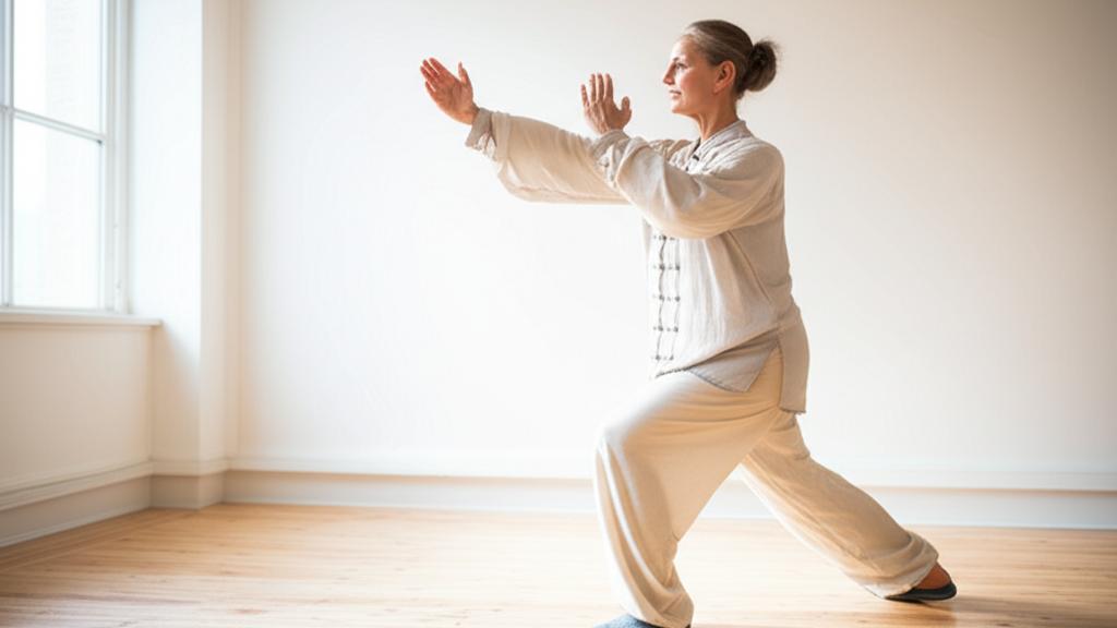 Tai Chi exercise method that brings relief from arthritis