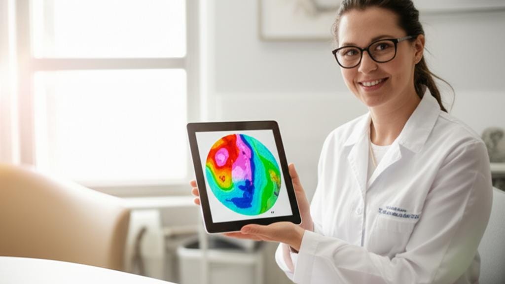 Is there a map inside your eye? Let's learn about Corneal Topography in a simple way!