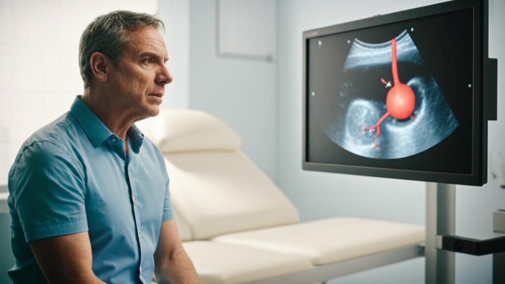 Ligner det en scanning af det største blodkar i din mave? (Abdominal aortaaneurisme) Lad os lære om scanningen!