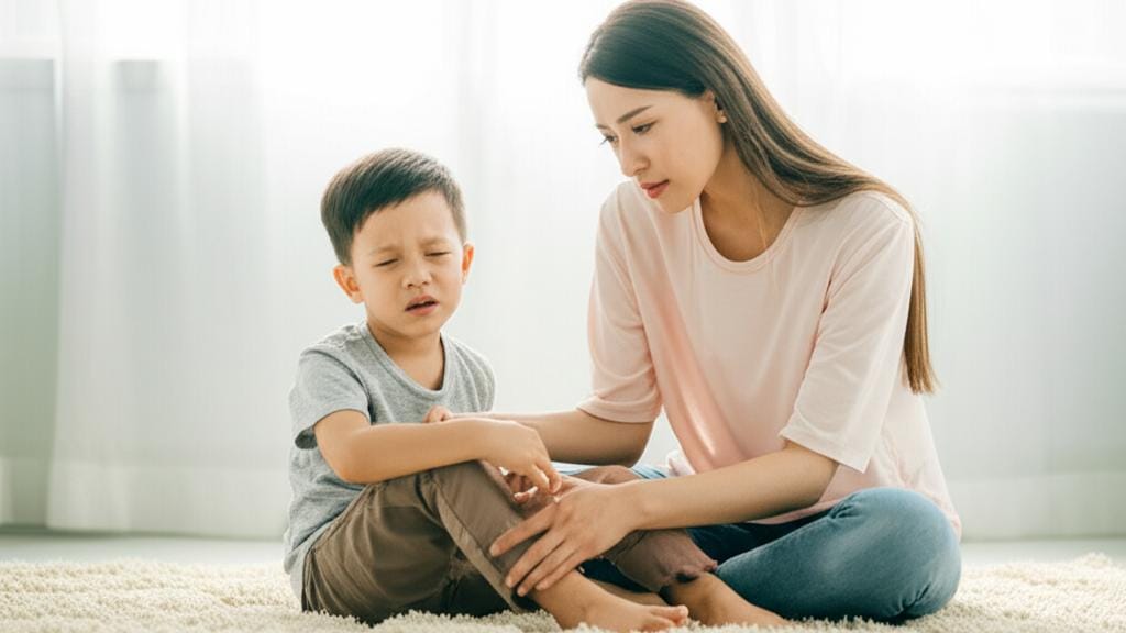 ඔයාගේ පොඩ්ඩාත් රෑට කකුල් රිදෙනවා කියලා අඬනවද? මේ ‘ග්‍රෝවින් පේන්ස්’ (Growing Pains) ගැන දැනගමුද?