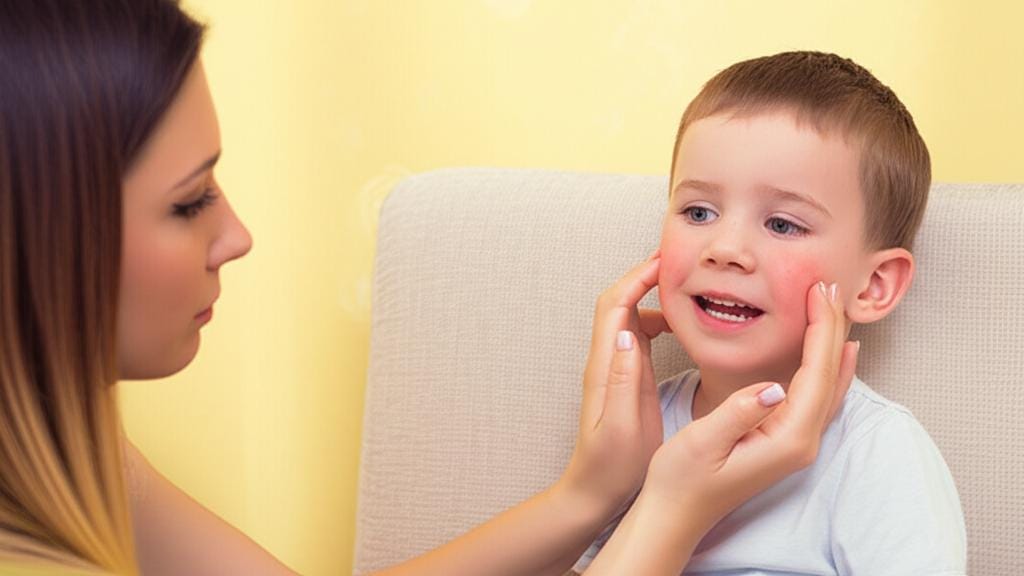 Are your little one's cheeks as red as tomatoes? This is about Fifth Disease!