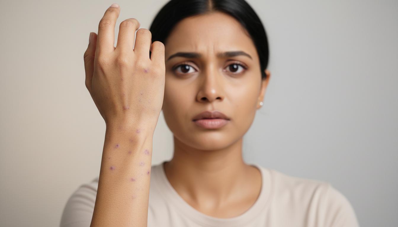 Are you suddenly experiencing purple spots on your skin? Let's talk about Purpura.