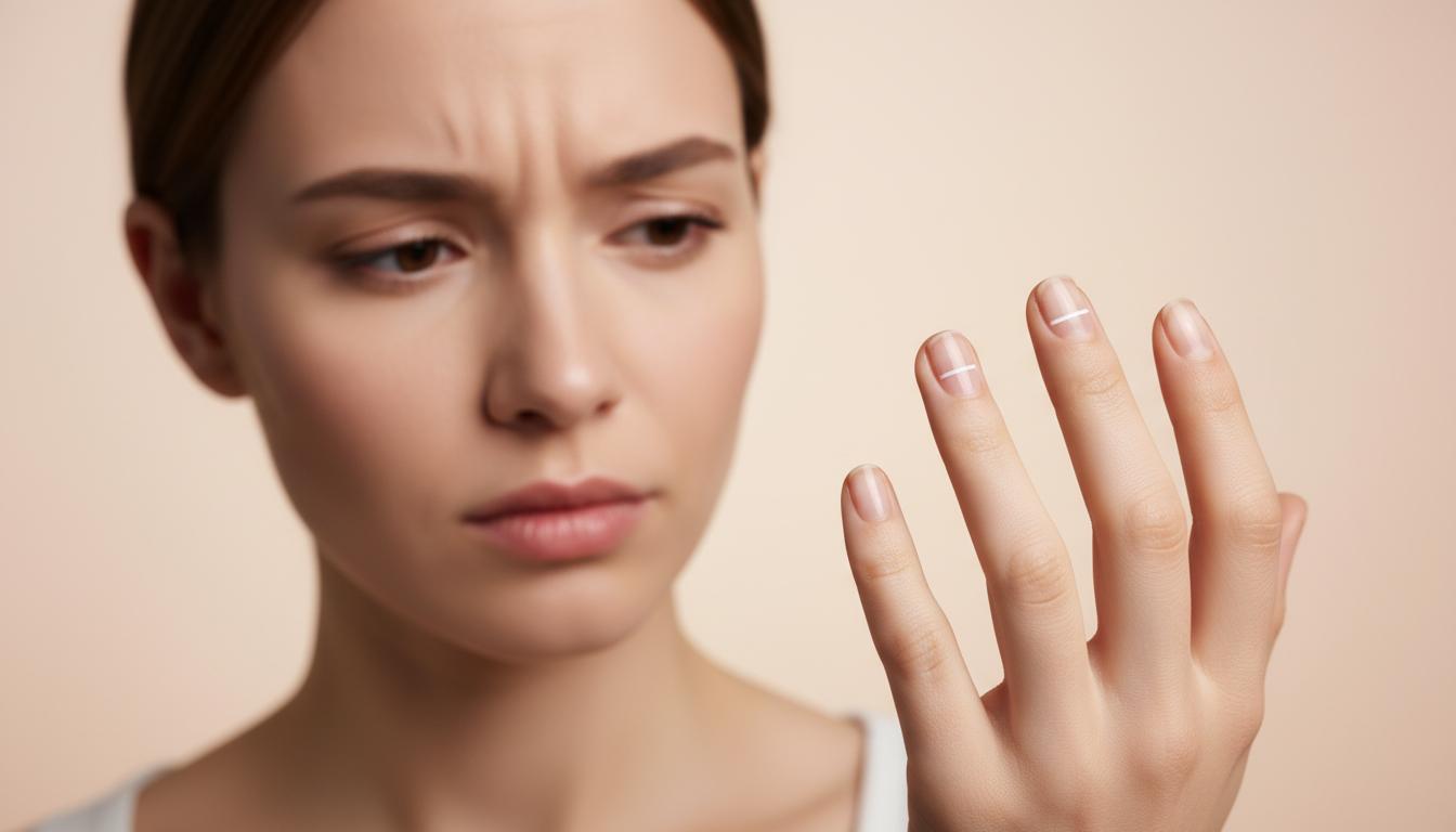 Do you see these white lines (Mees' Lines) on your nails? Let's find out exactly what they are!