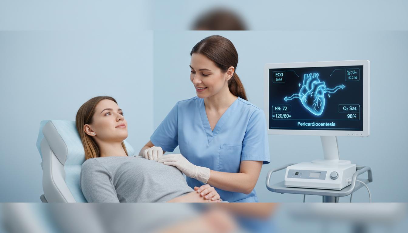 Let's learn about the special treatment used to fill the fluid around the heart (Pericardiocentesis)?