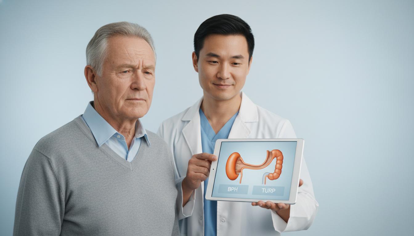 Is it difficult to urinate due to an enlarged prostate? Let's learn about TURP surgery (Transurethral Resection of the Prostate - TURP)