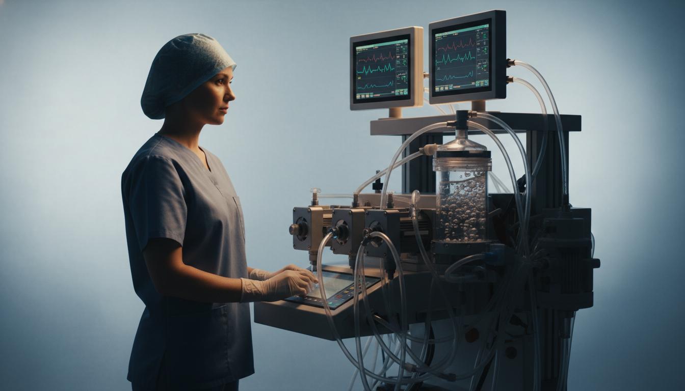 Let's learn about the 'heart-lung machine' (Cardiopulmonary Bypass) used during heart surgery.
