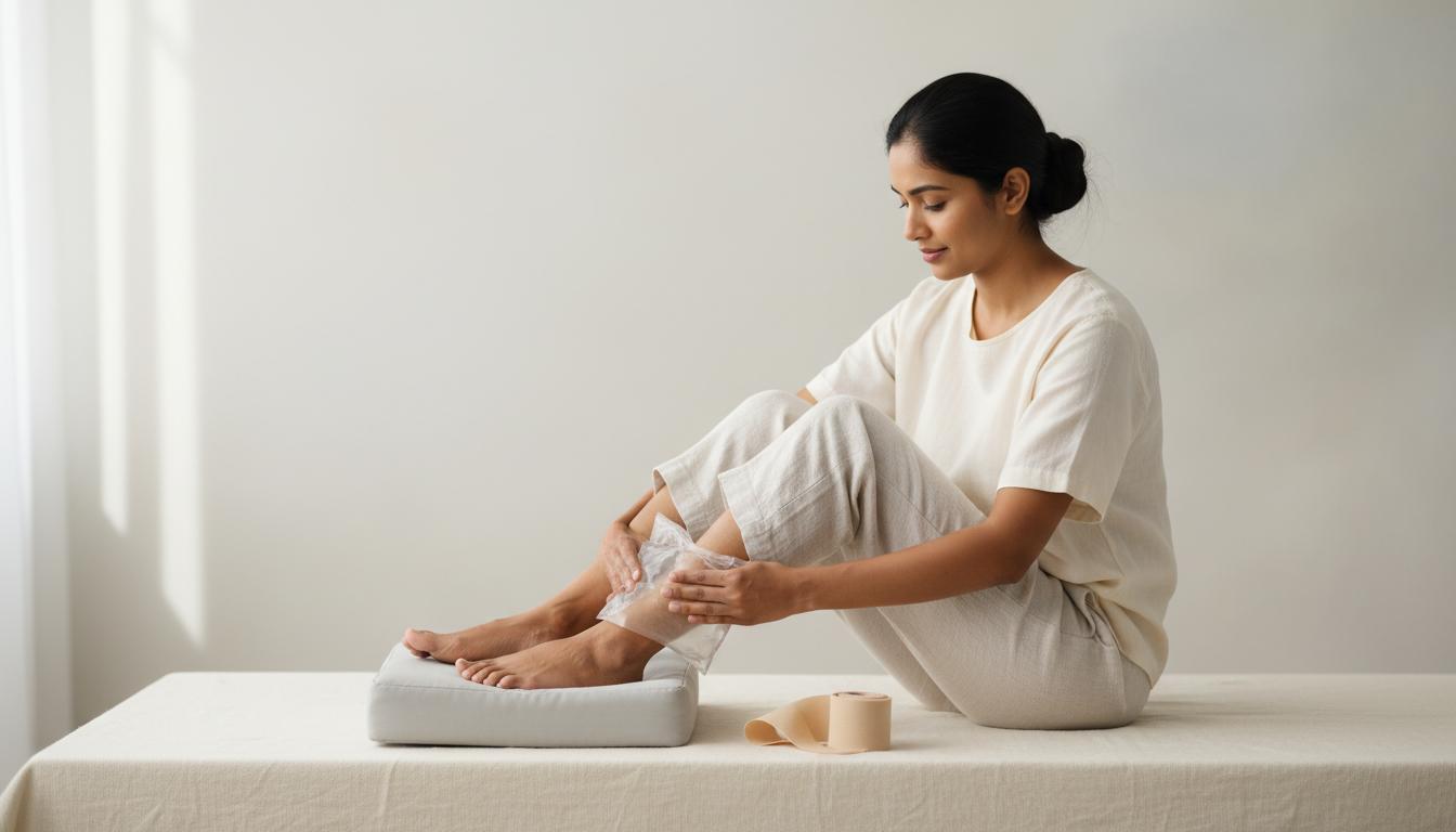 Sprained leg? Here's how to use the RICE Method for an injury!