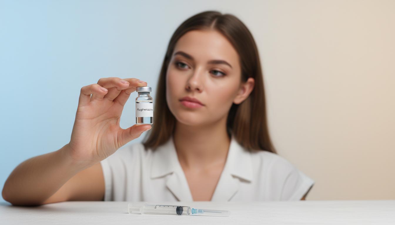 ෆ්ලුෆෙනසීන් එන්නත (Fluphenazine Injection) කියන්නේ මොකක්ද? අපි කතා කරමු. ෆ්ලුෆෙනසීන් එන්නත (Fluphenazine Injection) කියන්නේ මොකක්ද? අපි කතා කරමු.