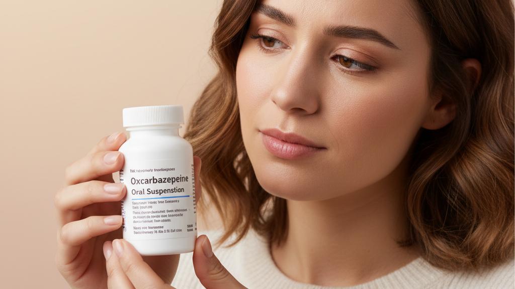 Oxcarbazepine syrup for seizures - let's talk about it simply