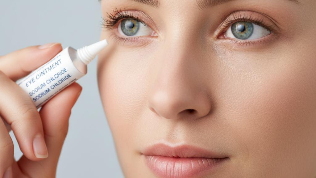 A remedy for eye swelling: What you need to know about Sodium Chloride Ointment