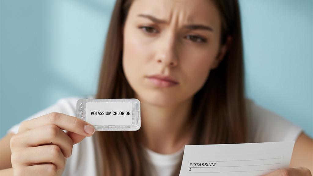Did the doctor give you potassium chloride pills? You need to know these things!