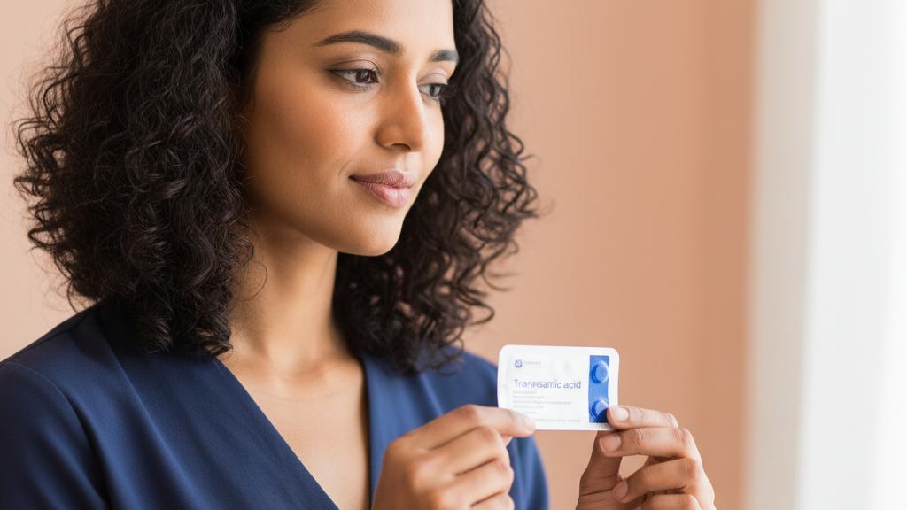 Do you also have heavy menstrual bleeding? Let's talk about Tranexamic acid!