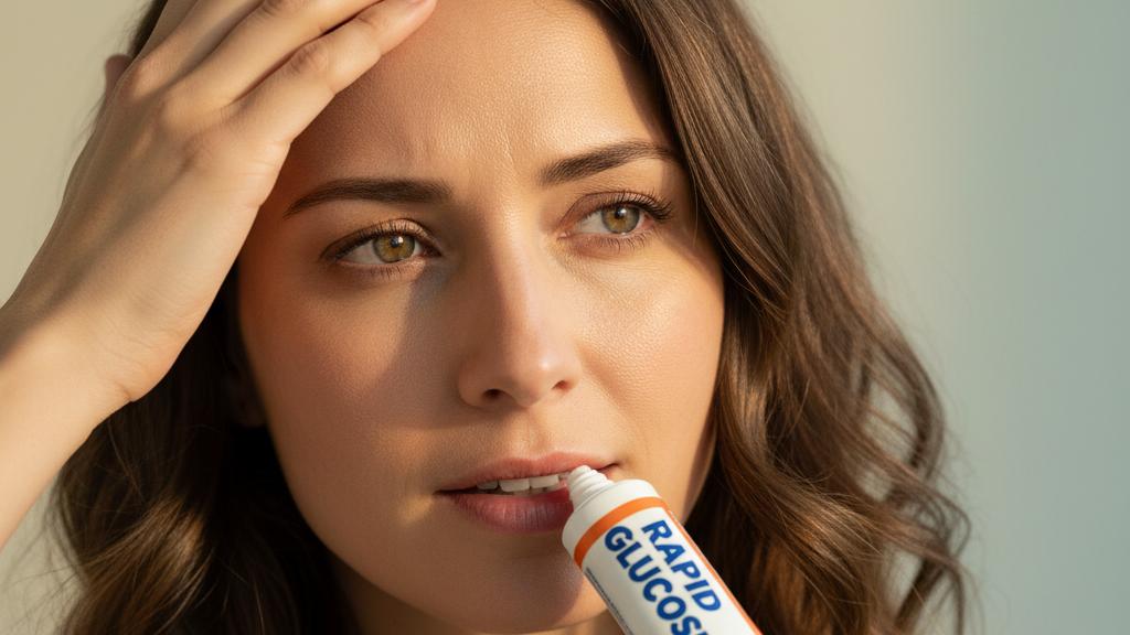 Should we know exactly what glucose gel is for when blood sugar levels suddenly drop?